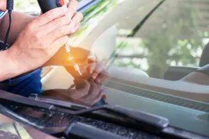 Windshield chip repair in Atlanta